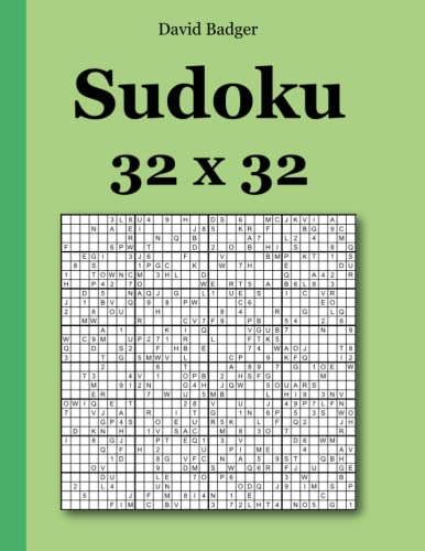 Sudoku 32 x 32 (German Edition) (9783954973422) by Badger, David