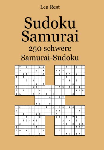 Beispielbild fr Sudoku Samurai: 250 schwere Samurai-Sudoku zum Verkauf von medimops