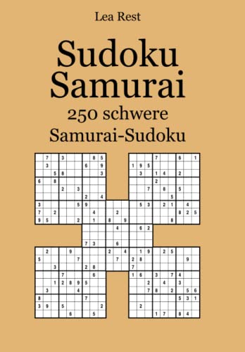 Stock image for Sudoku Samurai: 250 schwere Samurai-Sudoku for sale by medimops