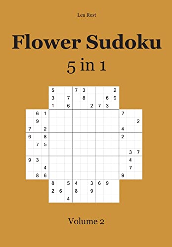 Beispielbild fr Flower Sudoku: 5 in 1 Volume 2 zum Verkauf von Books Unplugged