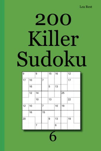 9783954974252: 200 Killer Sudoku 6