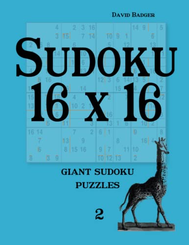 9783954974368: Sudoku 16 x 16: giant sudoku puzzles 2