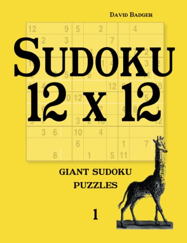 Stock image for Sudoku 12 x 12: giant sudoku puzzles 1 for sale by Revaluation Books