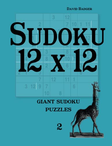 Stock image for Sudoku 12 x 12: giant sudoku puzzles for sale by Book Deals