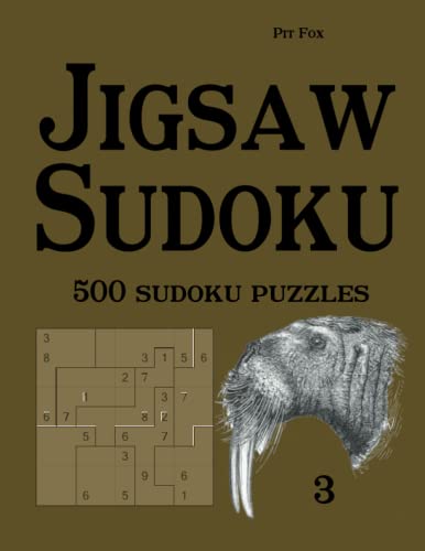 Stock image for Jigsaw Sudoku: 500 Sudoku puzzles for sale by Revaluation Books