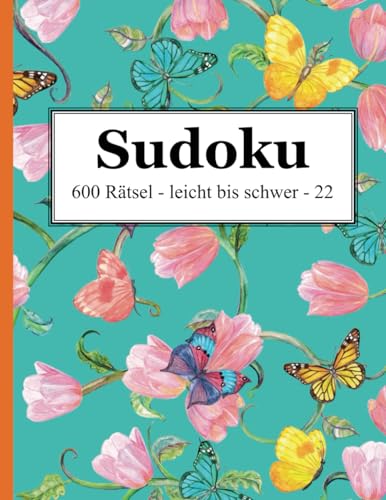 Stock image for Sudoku - 600 Rtsel leicht bis schwer 22 (German Edition) for sale by GF Books, Inc.