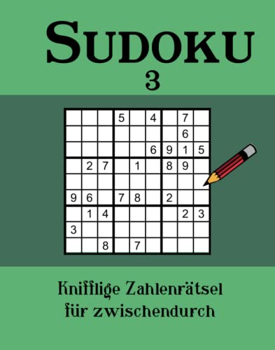 Stock image for Sudoku 3: Knifflige Zahlenrtsel fr zwischendurch for sale by Revaluation Books