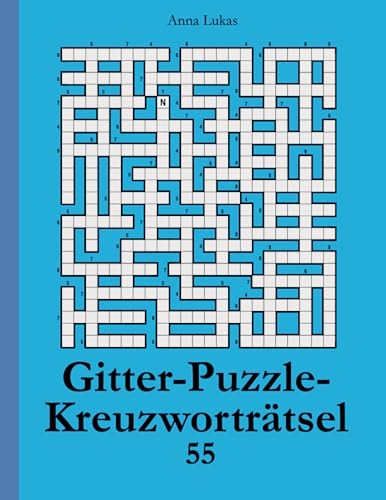 Stock image for Gitter-Puzzle-Kreuzwortrtsel 55 (German Edition) for sale by GF Books, Inc.