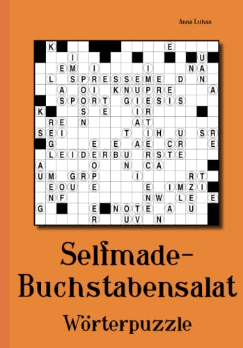 9783954976737: Selfmade-Buchstabensalat: Wrterpuzzle (German Edition)