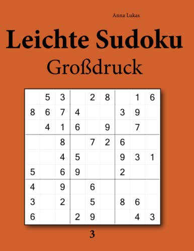 Stock image for Leichte Sudoku Grodruck 3 (German Edition) for sale by Books Unplugged