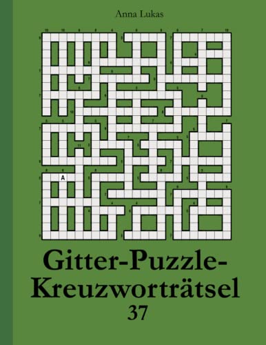 9783954976928: Gitter-Puzzle-Kreuzwortrtsel 37