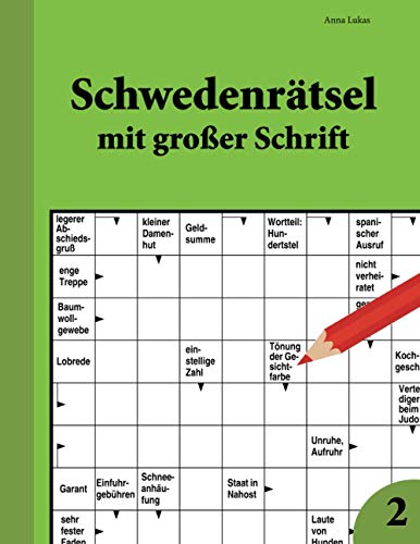 Beispielbild fr Schwedenrtsel mit groer Schrift 2 (German Edition) zum Verkauf von Book Deals