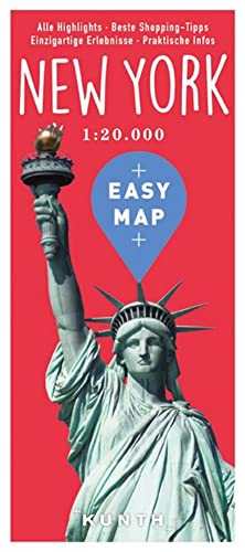 9783955043339: EASY MAP New York - German Edition