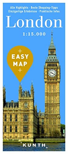 Imagen de archivo de EASY MAP Europa LONDON: 1:15000 (KUNTH EASY MAP) a la venta por medimops