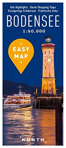 9783955044312: EASY MAP Bodensee 1:80.000