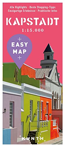 Imagen de archivo de EASY MAP Kapstadt: 1:15.000 / mit Gardenroute 1:1.250.000 (KUNTH EASY MAP / Reisekarten) a la venta por medimops