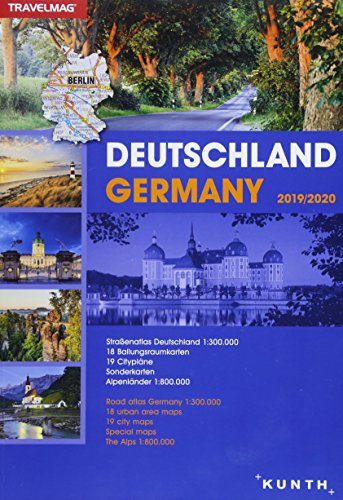 Stock image for Germany Road Atlas/Reiseatlas Deutschland 2019/2020 (English, French and German Edition) for sale by Books Unplugged