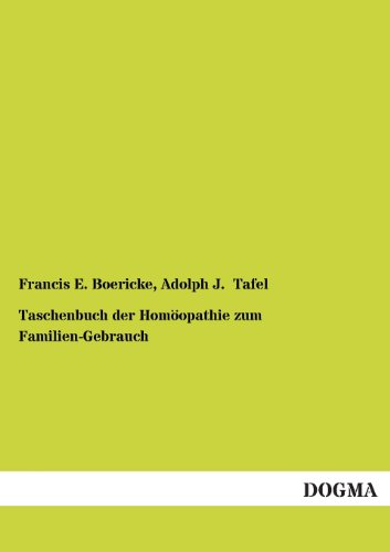 Imagen de archivo de Taschenbuch Der Homoopathie Zum Familien-Gebrauch (German Edition) a la venta por Lucky's Textbooks