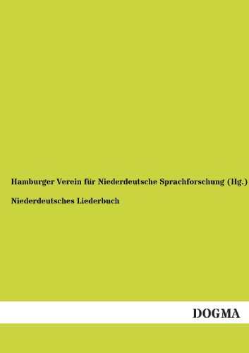 Stock image for Niederdeutsches Liederbuch (German Edition) for sale by Lucky's Textbooks