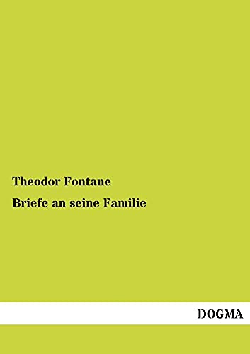 9783955076948: Briefe an Seine Familie: Erster Band