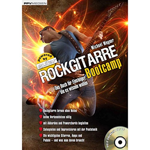 Stock image for Rockgitarre Bootcamp. Das Buch fr Einsteiger, die es wissen wollen for sale by medimops