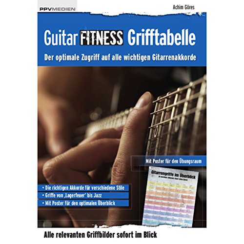 Beispielbild fr Guitar Fitness Grifftabelle: Der optimale Zugriff auf alle wichtigen Gitarrenakkorde zum Verkauf von medimops