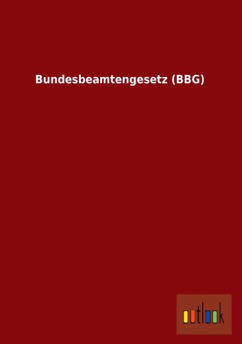 Stock image for Bundesbeamtengesetz (BBG) for sale by medimops