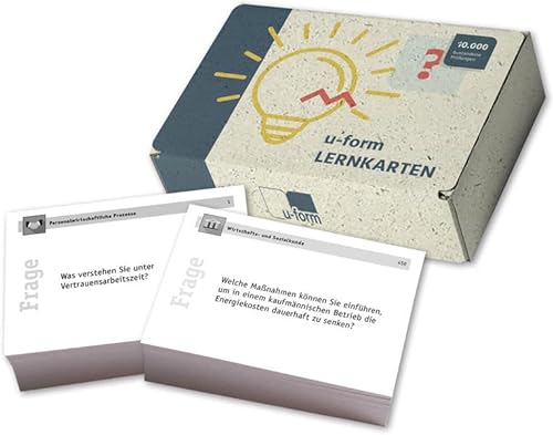 Beispielbild fr Kaufmann/Kauffrau fr Bromanagement: Lernkarten Abschlussprfung zum Verkauf von medimops