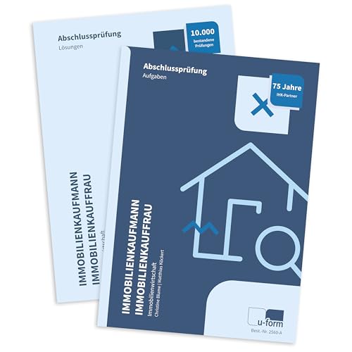 Stock image for Immobilienkaufmann/Immobilienkauffrau: Prfungstrainer Abschlussprfung, Immobilienwirtschaft, Teil 1 for sale by Revaluation Books