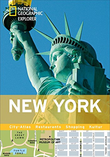 9783955591366: National Geographic Explorer New York: City-Atlas, Restaurants, Shopping, Kultur