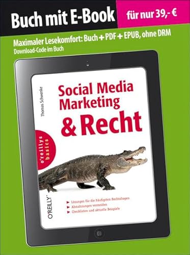 Beispielbild fr Social Media Marketing und Recht (Buch mit E-Book) zum Verkauf von medimops