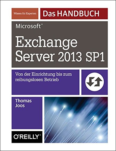 9783955618780: Microsoft Exchange Server 2013 SP1