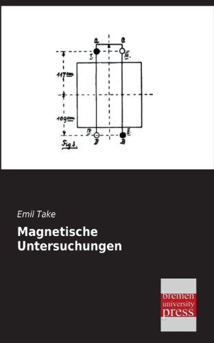 Beispielbild fr Magnetische Untersuchungen (German Edition) zum Verkauf von Lucky's Textbooks