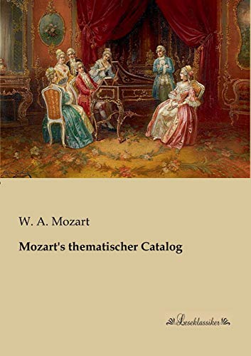 Imagen de archivo de Mozart's thematischer Catalog a la venta por medimops