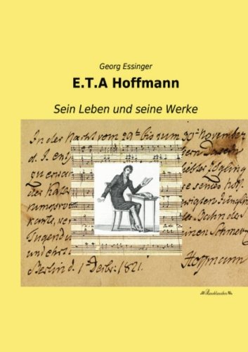 Imagen de archivo de E.T.A Hoffmann: Sein Leben Und Seine Werke a la venta por Revaluation Books