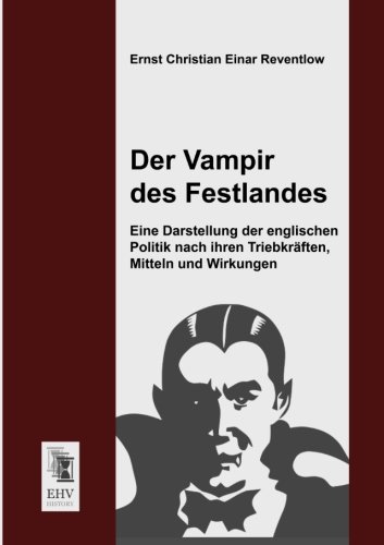 Beispielbild fr Der Vampir des Festlandes. zum Verkauf von Jasmin Berger