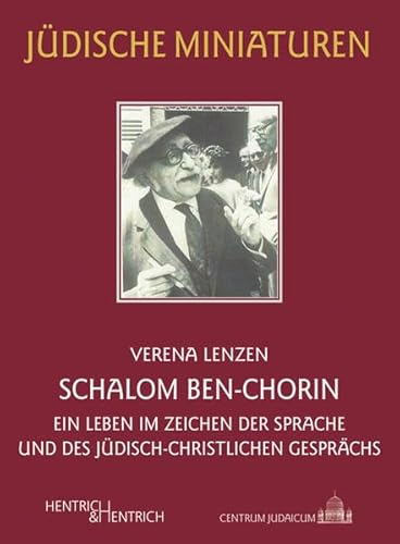 Imagen de archivo de Lenzen, V: Schalom Ben-Chorin a la venta por Blackwell's