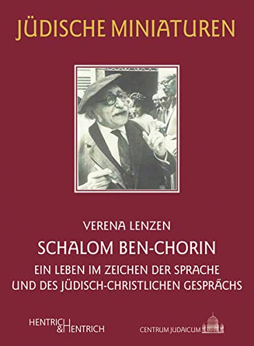 Stock image for Lenzen, V: Schalom Ben-Chorin for sale by Blackwell's