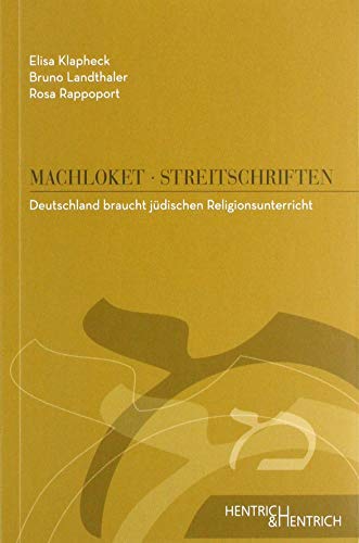 Stock image for Deutschland braucht jdischen Religionsunterricht for sale by Revaluation Books