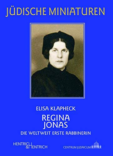 Beispielbild fr Regina Jonas -Language: german zum Verkauf von GreatBookPrices