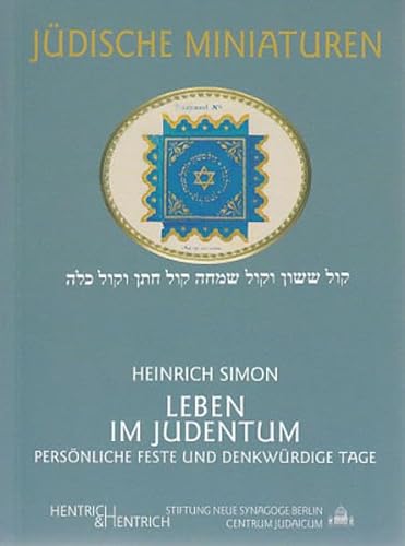 Stock image for Leben im Judentum -Language: german for sale by GreatBookPrices