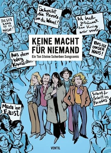 Stock image for Keine Macht fr Niemand: Ein Ton Steine Scherben Songcomic for sale by Revaluation Books