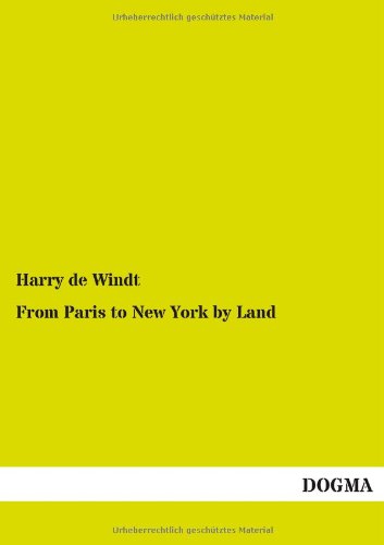 Beispielbild fr From Paris to New York by Land zum Verkauf von Buchpark