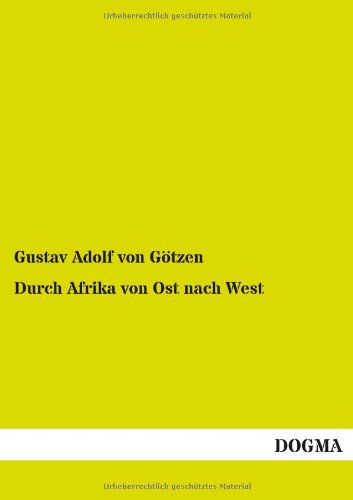 9783955804893: Durch Afrika von Ost nach West