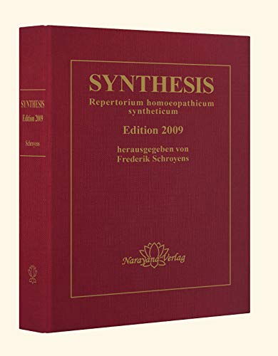 Beispielbild fr Synthesis 2009 Lexikonformat - Leineneinband: Repertorium Homoeopathicum Syntheticum Edition 2009 zum Verkauf von medimops
