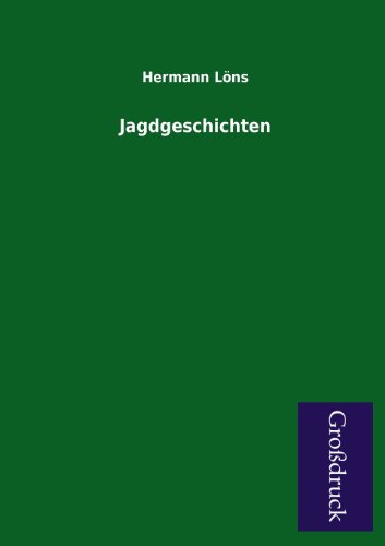 9783955842758: Jagdgeschichten