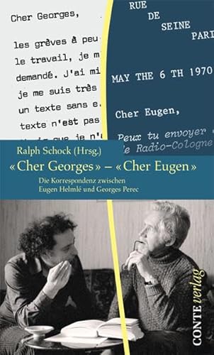 9783956020339: Cher Georges - cher Eugen: Die Korrespondenz zwischen Georges Perec und Eugen Helml (1966-1982)