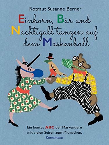 Beispielbild fr Einhorn, Br und Nachtigall tanzen auf dem Maskenball: Ein buntes ABC der Maskentiere mit vielen Seiten zum Mitmachen zum Verkauf von medimops