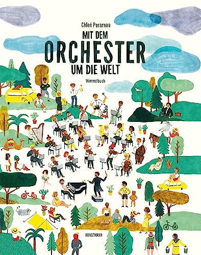 Beispielbild fr Mit dem Orchester um die Welt: Wimmelbuch zum Verkauf von medimops