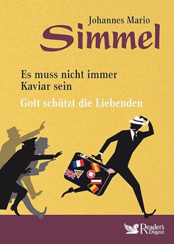Stock image for Johannes Mario Simmel: Es muss nicht immer Kaviar sein, Gott schtzt die Liebenden for sale by medimops